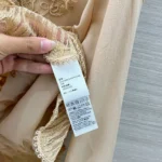 Женская рубашка Ermanno Scervino бежевого цвета, артикул 347505 — фото 8