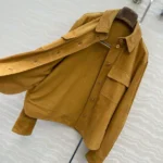 Женская рубашка Loro Piana коричневого цвета, артикул 347507 — фото 3