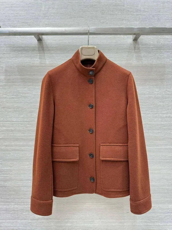 Женское пальто Loro Piana коричневого цвета, артикул 347510