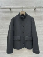 Женское пальто Loro Piana чёрного цвета, артикул 347511