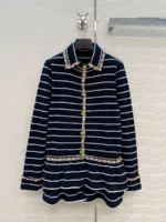 Женский костюм Chanel тёмно-синего цвета, артикул 347517 — фото 2