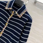 Женский костюм Chanel тёмно-синего цвета, артикул 347517 — фото 9