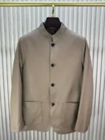 Мужская куртка Kiton бежевого цвета, артикул 347522
