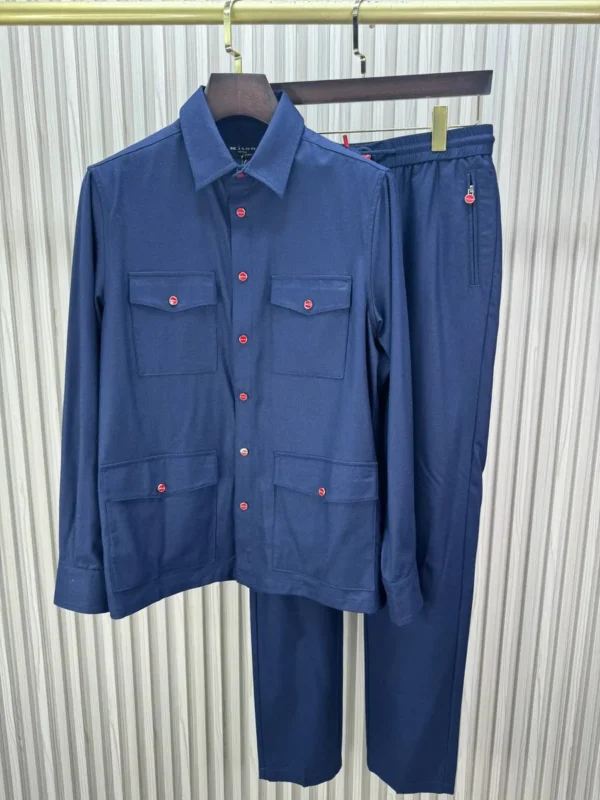 Костюм из тонкого кашемира KITON