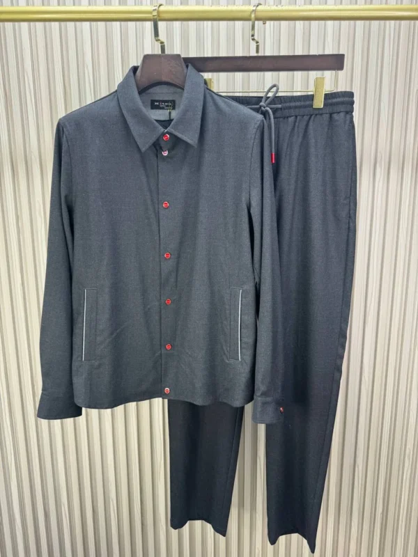 Костюм из тонкого кашемира KITON