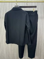 Мужской костюм Kiton чёрного цвета, артикул 347540 — фото 3