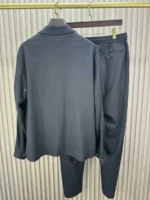 Мужской костюм Kiton чёрного цвета, артикул 347541 — фото 3