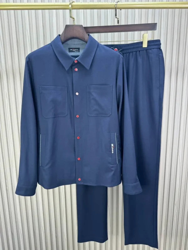 Костюм из тонкого кашемира KITON
