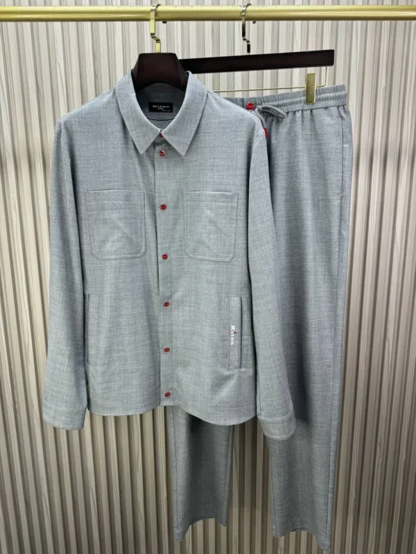 Костюм из тонкого кашемира KITON