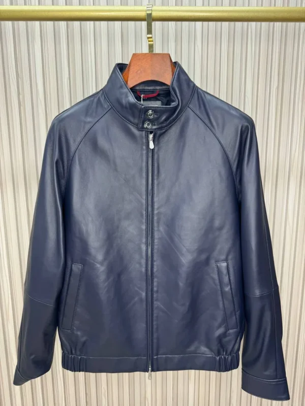 Костюм из натуральной кожи BRUNELLO CUCINELLI