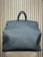 Мужской портфель HERMES HAC Birkin чёрного цвета, артикул 347581 — фото 2