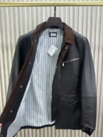 Мужская куртка Brunello Cucinelli коричневого цвета, артикул 347584 — фото 2
