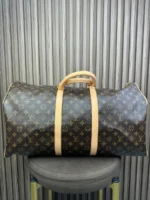 Мужская дорожная сумка Louis Vuitton коричневого цвета, артикул 347602 — фото 2