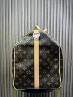 Мужская дорожная сумка Louis Vuitton коричневого цвета, артикул 347602 — фото 5