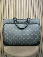 Мужской портфель Louis Vuitton чёрного цвета, артикул 347604
