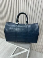 Мужская дорожная сумка Louis Vuitton тёмно-синего цвета, артикул 347608 — фото 2