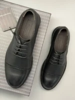 Мужские дерби Zegna чёрного цвета, артикул 347616 — фото 4