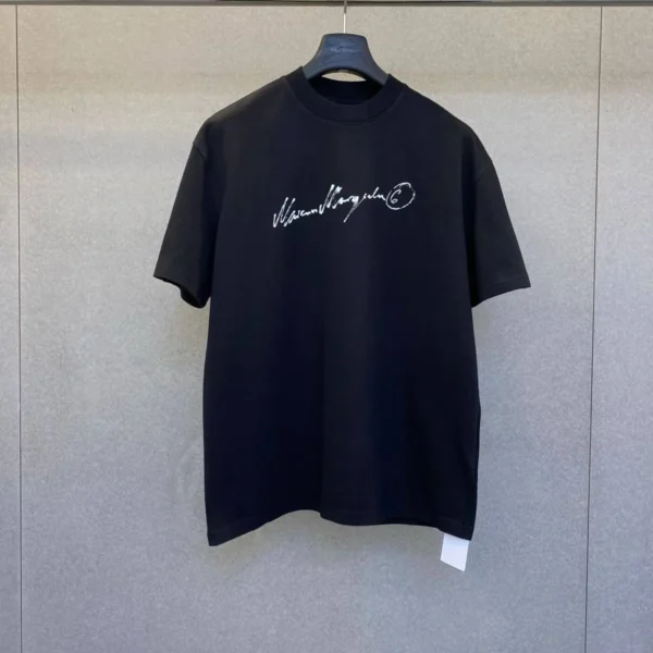 Мужская футболка Maison Margiela чёрного цвета, артикул 347680