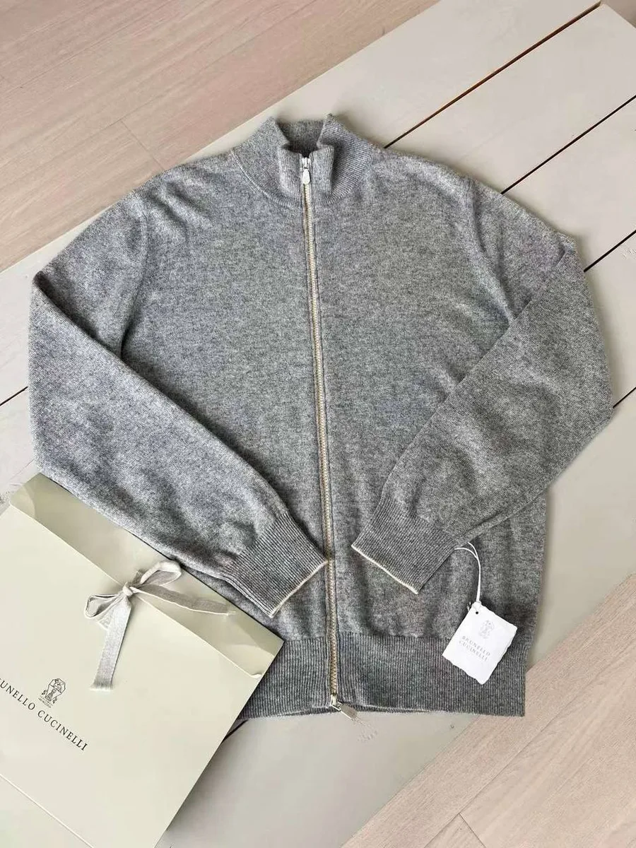Кофта на молнии BRUNELLO CUCINELLI