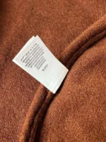 Мужская кофта на молнии Brunello Cucinelli коричневого цвета, артикул 347683 — фото 8