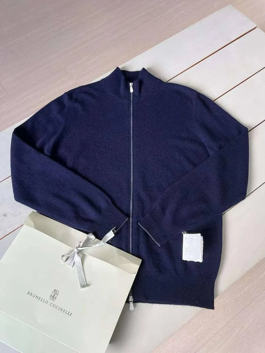 Кофта на молнии BRUNELLO CUCINELLI