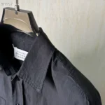 Мужская рубашка Maison Margiela чёрного цвета, артикул 347685 — фото 6