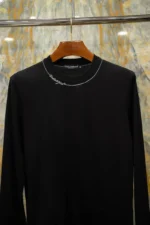 Мужской лонгслив Dolce Gabbana чёрного цвета, артикул 347687 — фото 3