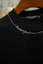 Мужской лонгслив Dolce Gabbana чёрного цвета, артикул 347687 — фото 6