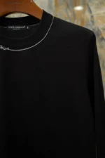 Мужской лонгслив Dolce Gabbana чёрного цвета, артикул 347687 — фото 7