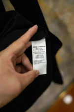 Мужской лонгслив Dolce Gabbana чёрного цвета, артикул 347687 — фото 8