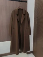 Женское пальто Max Mara коричневого цвета, артикул 347691 — фото 3