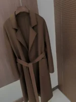 Женское пальто Max Mara коричневого цвета, артикул 347691 — фото 4