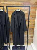 Женское пальто Max Mara чёрного цвета, артикул 347693