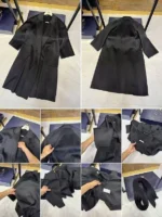 Женское пальто Max Mara чёрного цвета, артикул 347693 — фото 3