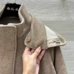Женское пальто Loro Piana бежевого цвета, артикул 347703 — фото 7