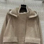 Женское пальто Loro Piana бежевого цвета, артикул 347703 — фото 8