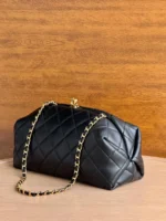 Женская сумка Chanel чёрного цвета, артикул 347707 — фото 3