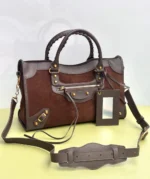 Женская сумка Balenciaga коричневого цвета, артикул 347717