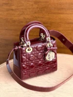Женская сумка Dior бордового цвета, артикул 347752 — фото 3