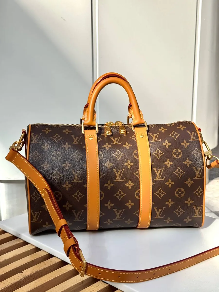 347754_1 Женская сумка Louis Vuitton коричневого цвета, артикул 347754