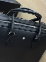 Мужской портфель MONTBLANC чёрного цвета, артикул 347766 — фото 4