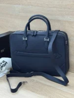 Мужской портфель MONTBLANC тёмно-синего цвета, артикул 347767 — фото 2