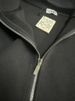 Мужская кофта на молнии Loewe чёрного цвета, артикул 347864 — фото 10
