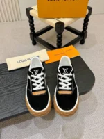 Мужские кеды Louis Vuitton чёрного цвета, артикул 347889 — фото 2