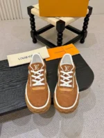 Мужские кеды Louis Vuitton коричневого цвета, артикул 347891 — фото 2