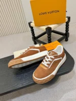 Мужские кеды Louis Vuitton коричневого цвета, артикул 347891 — фото 6