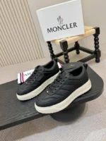 Мужские кеды Moncler чёрного цвета, артикул 347894 — фото 3