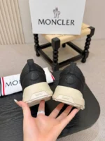 Мужские кеды Moncler чёрного цвета, артикул 347894 — фото 8