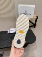Мужские кеды Moncler чёрного цвета, артикул 347894 — фото 9