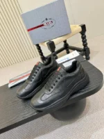 Мужские кроссовки Prada чёрного цвета, артикул 347900 — фото 2